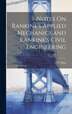 Notes On Rankine's Applied Mechanics and Rankine's Civil Engineering by W Allan, Hardcover | Indigo Chapters