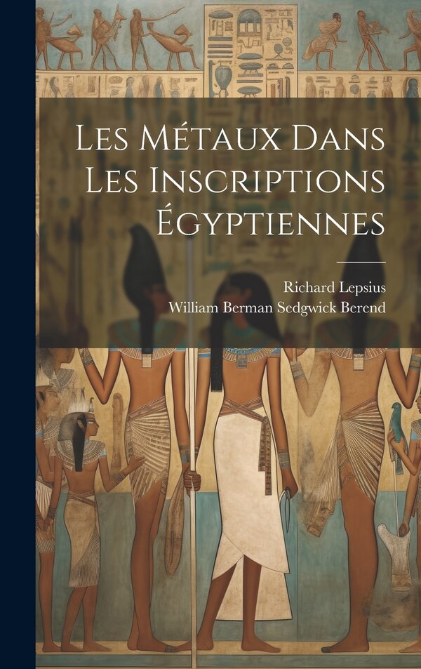 Les Métaux Dans Les Inscriptions Égyptiennes by Richard Lepsius, Hardcover | Indigo Chapters
