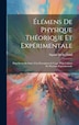 Élémens De Physique Théorique Et Expérimentale by Sigaud De La Fond, Hardcover | Indigo Chapters