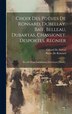 Choix Des Poésies De Ronsard Dubellay Baïf Belleau Dubartas Chassignet Desportes Regnier by Pierre De Ronsard, Hardcover | Indigo Chapters