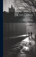 A Syllabus by Homer C Hockett, Hardcover | Indigo Chapters