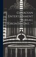 Canadian Entertainment Bureau Toronto Ont. - by Anonymous, Hardcover | Indigo Chapters