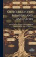 Officers List of Members and Ancestors by National Society of the Colonial Dame, Hardcover | Indigo Chapters