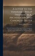 A Letter to the Venerable Philip Freeman M.A. Archdeacon and Canon of Exeter by Robert Henry Fortescue, Hardcover | Indigo Chapters
