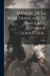 Manuel De La Boxe Française Et Anglaise Méthode Leboucher. by Devost, Paperback | Indigo Chapters