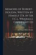 Memoirs of Robert-Houdin Written by Himself [Tr. by Sir F.C.L. Wraxall]. Copyright Ed by Jean Eugène Robert-houdin, Paperback | Indigo Chapters