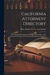 California Attorneys' Directory by Charles W Co Los Angeles Palm, Paperback | Indigo Chapters