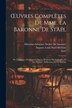 OEuvres Complètes De Mme. La Baronne De Staël, Paperback | Indigo Chapters