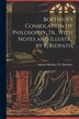 Boethius's Consolation of Philosophy Tr. With Notes and Illustr. by P. Ridpath by Anicius Manlius T S Boethius, Paperback | Indigo Chapters