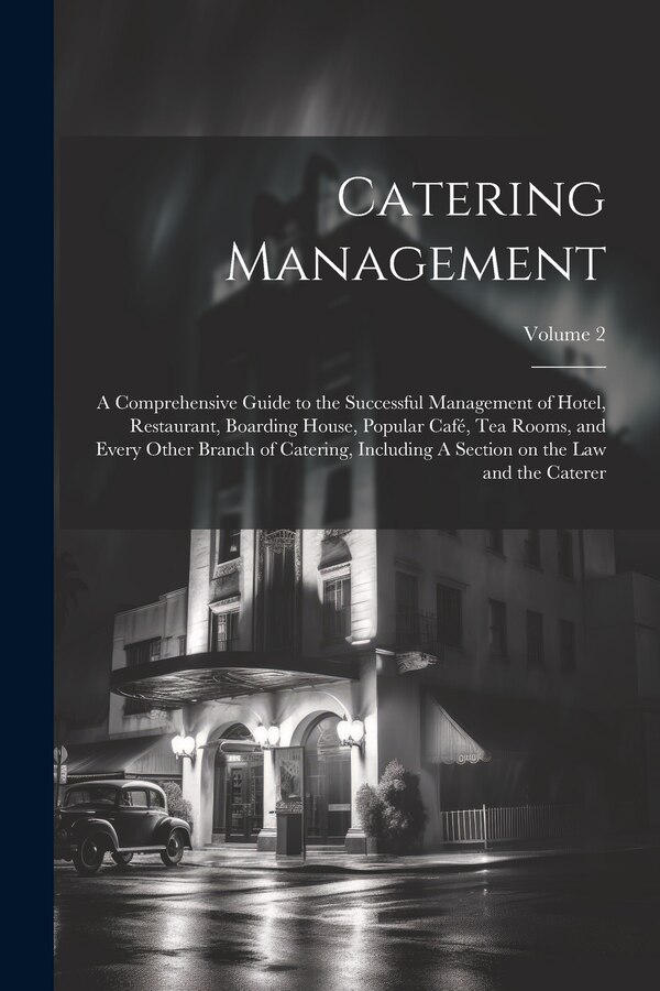 Catering Management by Anonymous, Paperback | Indigo Chapters