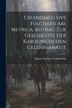 Cruindmeli Sive Fulcharii ars Metrica. Beitrag zur Geschichte der Karolingischen Gelehrsamkeit by Cruindmelus Johann Huemer, Paperback