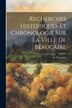 Recherches Historiques Et Chronologie Sur La Ville De Beaucaire by de Pourcelet, Paperback | Indigo Chapters