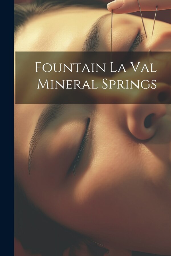 Fountain La Val Mineral Springs by Anonymous, Paperback | Indigo Chapters