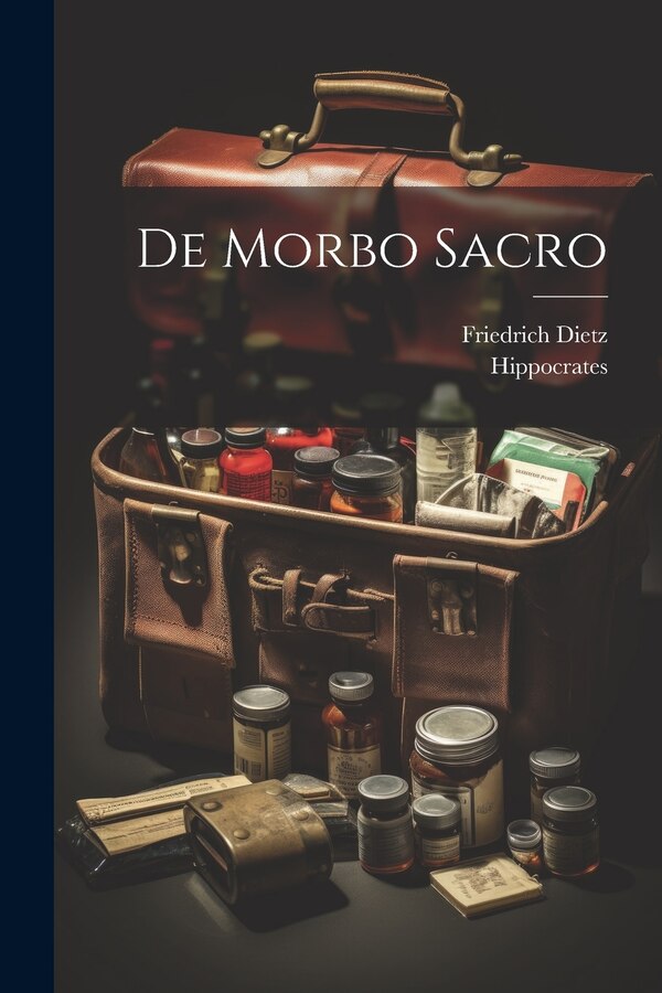 De Morbo Sacro by Friedrich Dietz, Paperback | Indigo Chapters