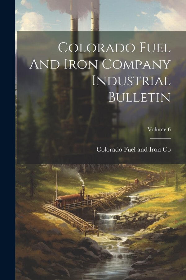 Colorado Fuel And Iron Company Industrial Bulletin; Volume 6, Paperback | Indigo Chapters