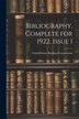 Bibliography Complete for 1922 Issue 1 by United States Radium Corporation, Paperback | Indigo Chapters