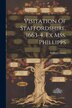 Visitation Of Staffordshire 1663-4 Ex Mss. Phillipps by Stafford County, Paperback | Indigo Chapters