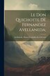Le Don Quichotte de Fernandez Avellaneda; by Alonso Fernández de Fl 16 Avellaneda, Paperback | Indigo Chapters