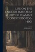 Life on the English Manor (a Study of Peasant Conditions 1150-1400) by HSBENNETT HSBENNETT, Paperback | Indigo Chapters