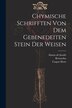 Chymische Schrifften Von Dem Gebenedeiten Stein Der Weisen by Bernardus (Trevisanus), Paperback | Indigo Chapters