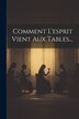 Comment L'esprit Vient Aux Tables. by Anonymous, Paperback | Indigo Chapters