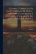OEuvres Complètes De Saint Cyprien Tr. Nouv. Précédée D'une Notice Historique Sur La Vie Du Saint Docteur Par N.S. Guillon by Cyprian