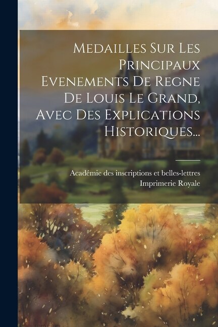 Medailles Sur Les Principaux Evenements De Regne De Louis Le Grand Avec Des Explications Historiques. by Académie Des Inscriptions Et Belles-let
