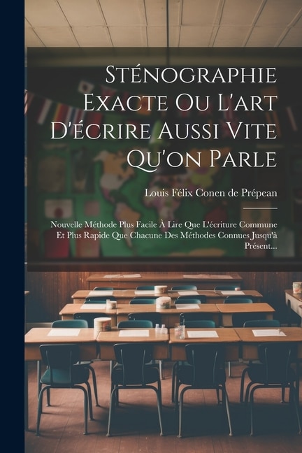 Sténographie Exacte Ou L'art D'écrire Aussi Vite Qu'on Parle by Louis Félix Conen De Prépean