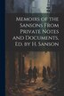 Memoirs of the Sansons From Private Notes and Documents Ed. by H. Sanson by Anonymous, Paperback | Indigo Chapters
