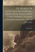 Of Words Or Language in General Book III of Essays [Sic] Concerning Human Understanding With Notes by John Locke, Paperback | Indigo Chapters