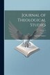 Journal of Theological Studies; Volume by Ingentaconnect