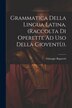 Grammatica Della Lingua Latina. (Raccolta Di Operette Ad Uso Della Gioventù) by Giuseppe Bagarotti, Paperback | Indigo Chapters