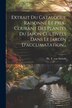 Extrait Du Catalogue Raisonné Et Prix-courant Des Plantes Du Japon Cultivées Dans Le Jardin D'acclimatation. by Ph T Von Siebold, Paperback