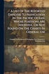 A List Of The Reported Dangers To Navigation In The Pacific Ocean Whose Positions Are Doubtful Or Not Found On The Charts In General Use