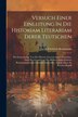 Versuch Einer Einleitung In Die Historiam Literariam Derer Teutschen by Jacob Friedrich Reimmann, Paperback | Indigo Chapters