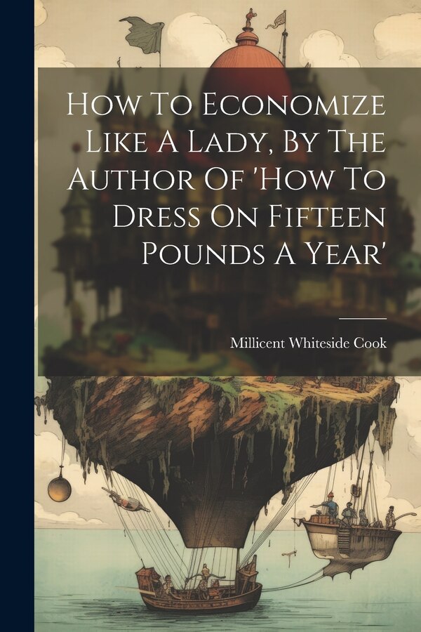 How To Economize Like A Lady By The Author Of 'how To Dress On Fifteen Pounds A Year' by Millicent Whiteside Cook