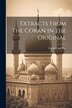 Extracts From the Coran in the Original by Trubner and Co, Paperback | Indigo Chapters