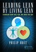 Leading Lean By Living Lean by Philip Holt, Paperback | Indigo Chapters