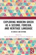 Exploring Modern Greek as a Second Foreign and Heritage Language by Marina Mattheoudakis, Hardcover | Indigo Chapters