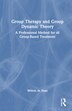 Group Therapy and Group Dynamic Theory by Willem de Haas, Hardcover | Indigo Chapters