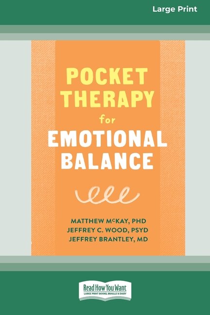 Pocket Therapy for Emotional Balance by Matthew McKay, Paperback | Indigo Chapters