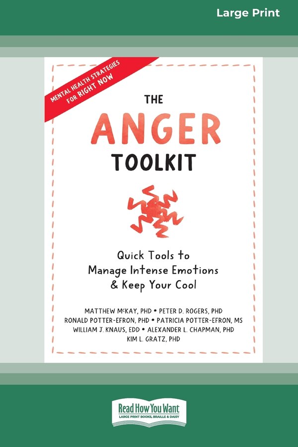 The Anger Toolkit by Matthew McKay, Paperback | Indigo Chapters