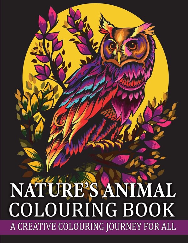 Nature's Animal Colouring Book by Icons Media Publishing, Paperback | Indigo Chapters