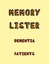 Memory Lister Dementia Patients by Dementia Activity Studio, Paperback | Indigo Chapters