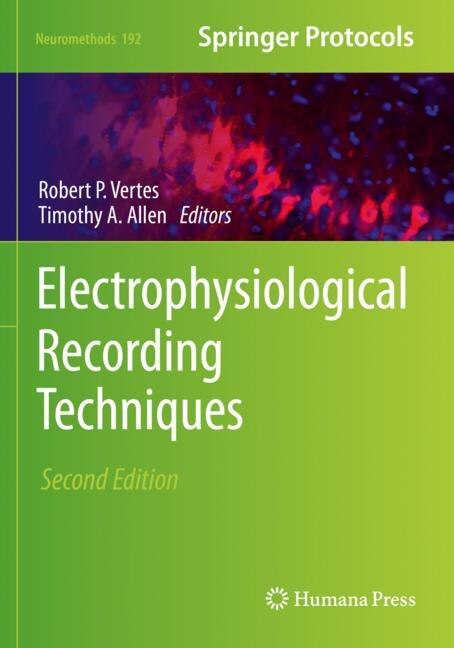 Electrophysiological Recording Techniques by Robert P Vertes, Paperback | Indigo Chapters