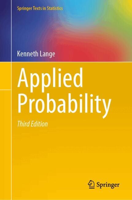 Applied Probability by Kenneth Lange, Hardcover | Indigo Chapters