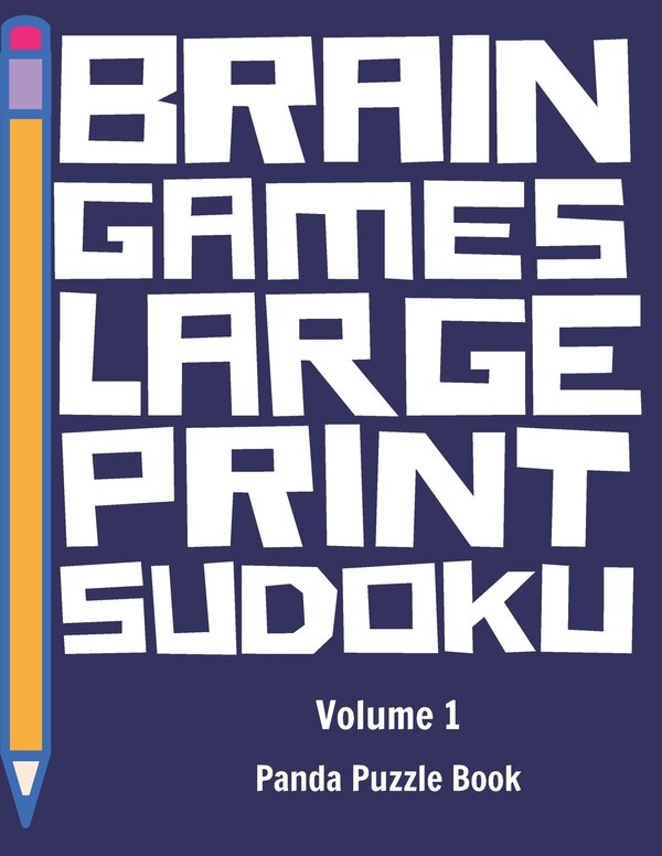 Brain Games Large Print Sudoku by Panda Puzzle Books, Paperback | Indigo Chapters