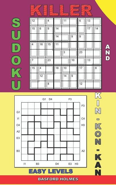 Killer sudoku and Kin-kon-kan easy levels by Basford Holmes, Paperback | Indigo Chapters