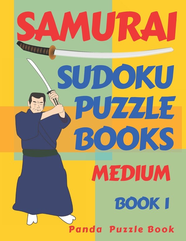 Samurai Sudoku Puzzle Books - Medium - Book 1 by Panda Puzzle Book, Paperback | Indigo Chapters