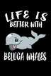 Life Is Better With Beluga Whales by Marko Marcus, Paperback | Indigo Chapters